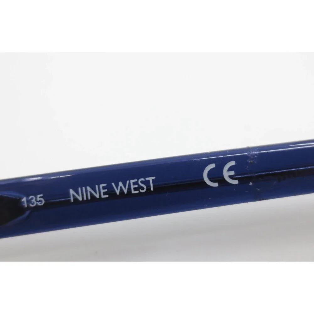 Nine West NW5171 405 Navy Blue Rectangular Eyeglasses Frames 52-16-135